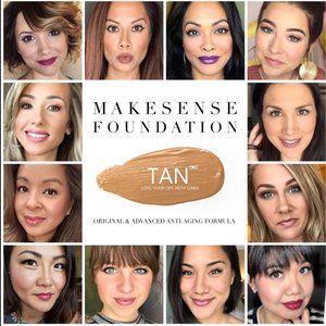 Tan MakeSence Advanced Anti-Aging Foundation